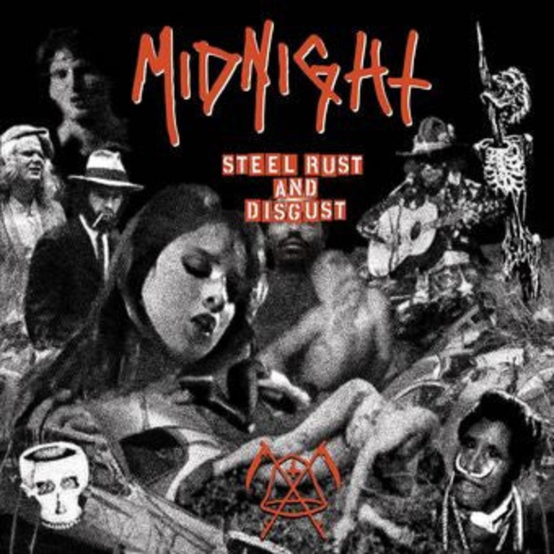 MIDNIGHT – Steel, Rust and Disgust LP (Orange/Black Dust Vinyl)