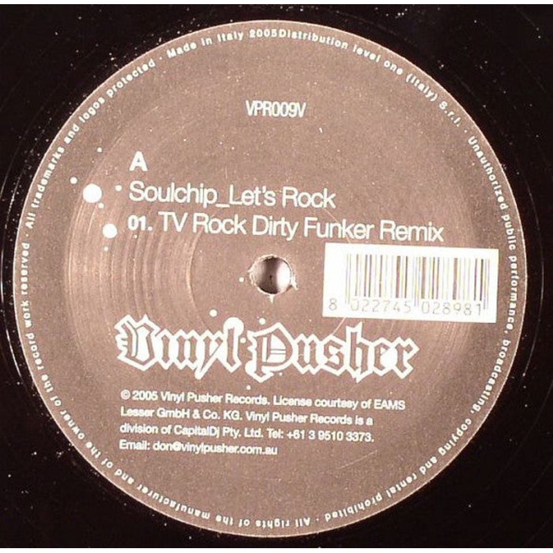 The Soulchip – Let’s Rock – 12 – Very Good (VG)