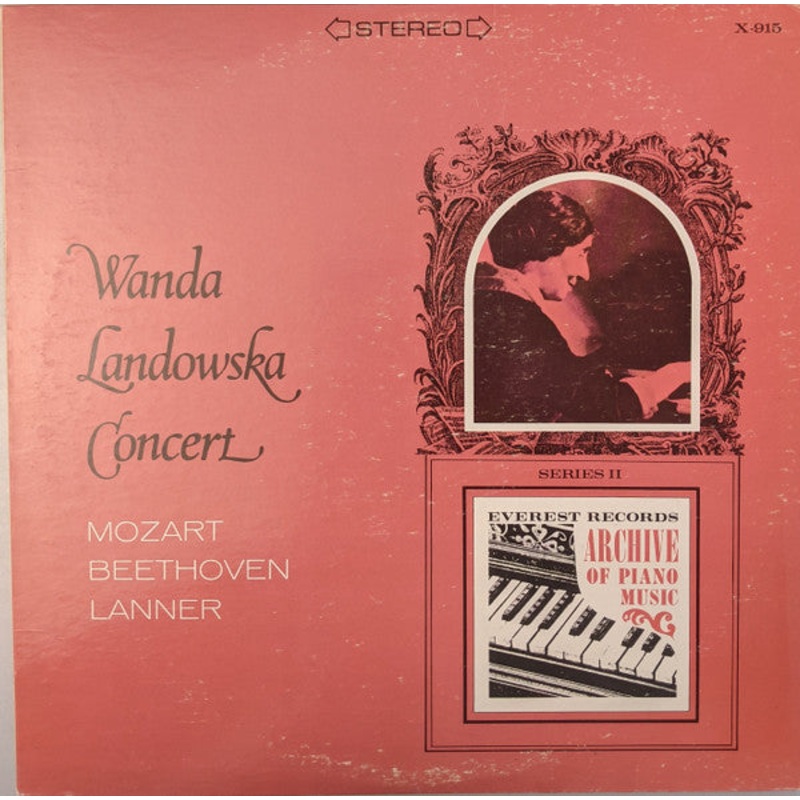 Wanda Landowska – Wanda Landowska Concert – LP, Album – Mint (M)