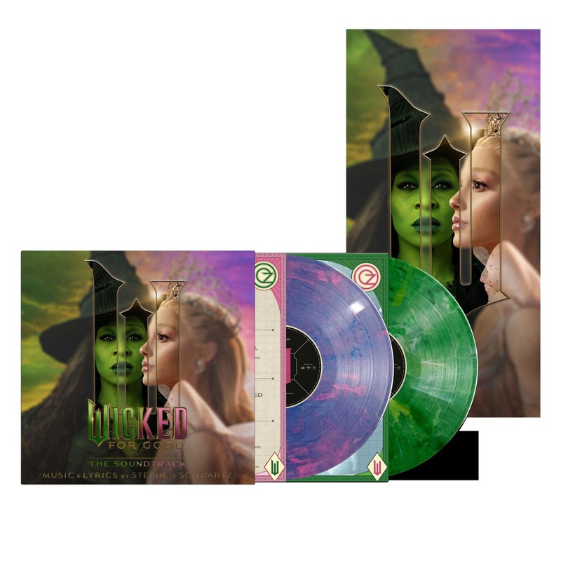 Wicked For Good – Original Soundtrack [Pink/Blue/Green Marbled Vinyl] [2LP] [Barnes & Noble Exclusive] USA