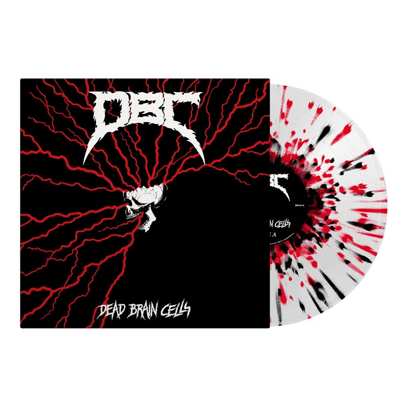 D.B.C. – Dead Brain Cells LP (Clear/Red/Black Splatter Vinyl) (Pre-order)