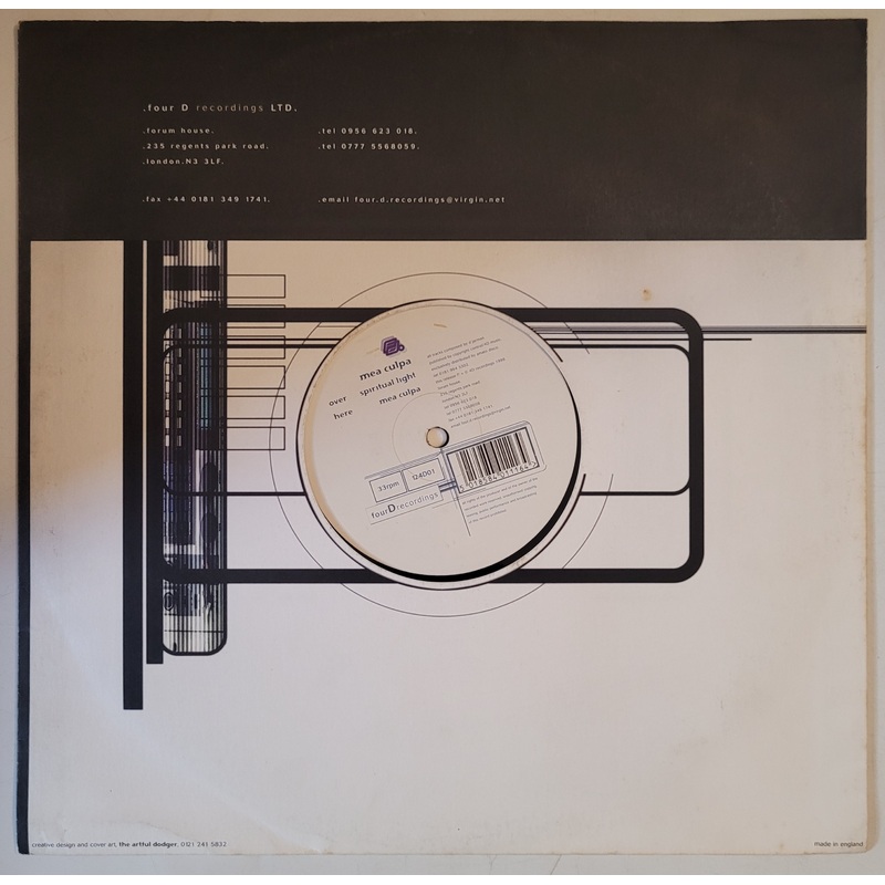Mea Culpa – Spiritual Light 12 Single
