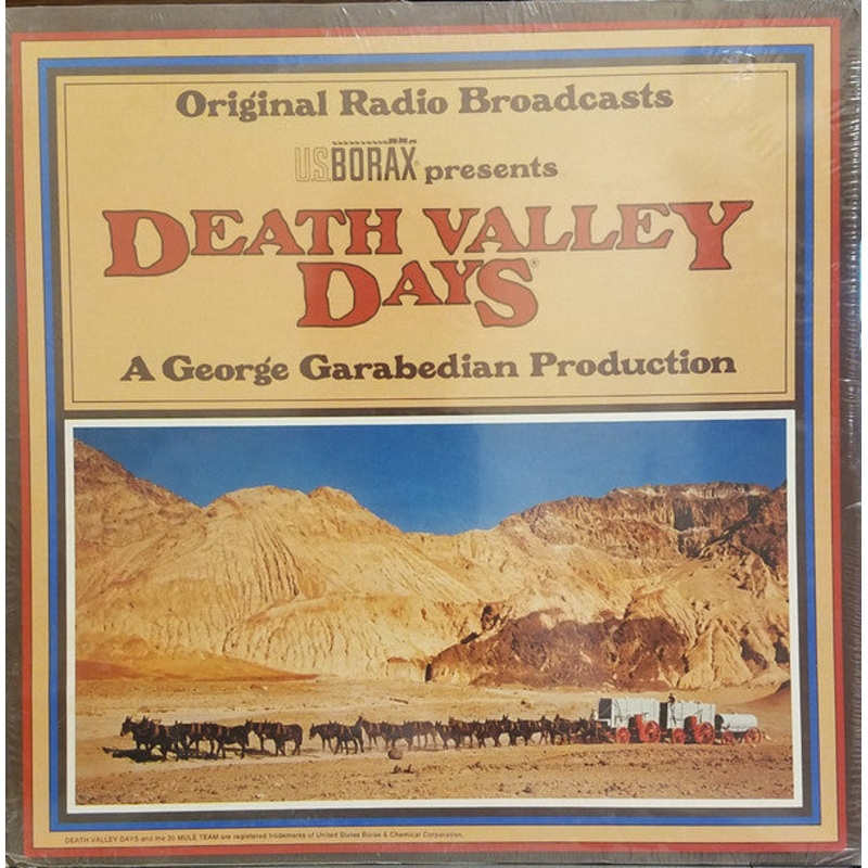 No Artist – U.S. Borax Presents: Death Valley Days (Original Radio Broadcasts) – LP – Very Good Plus (VG+)