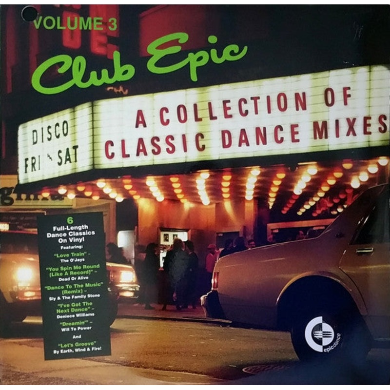 Various – Club Epic (A Collection Of Classic Dance Mixes) Volume 3 – 12, Comp – Very Good Plus (VG+)