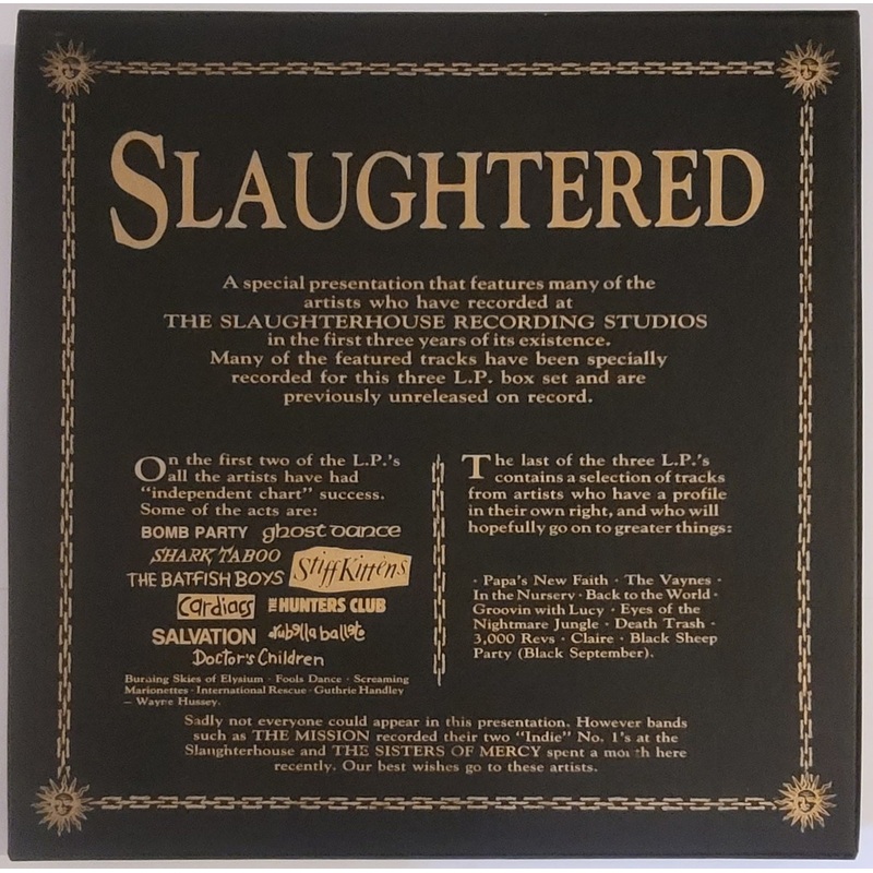 Various – Slaughtered Lp (3 x Lp Box Set)