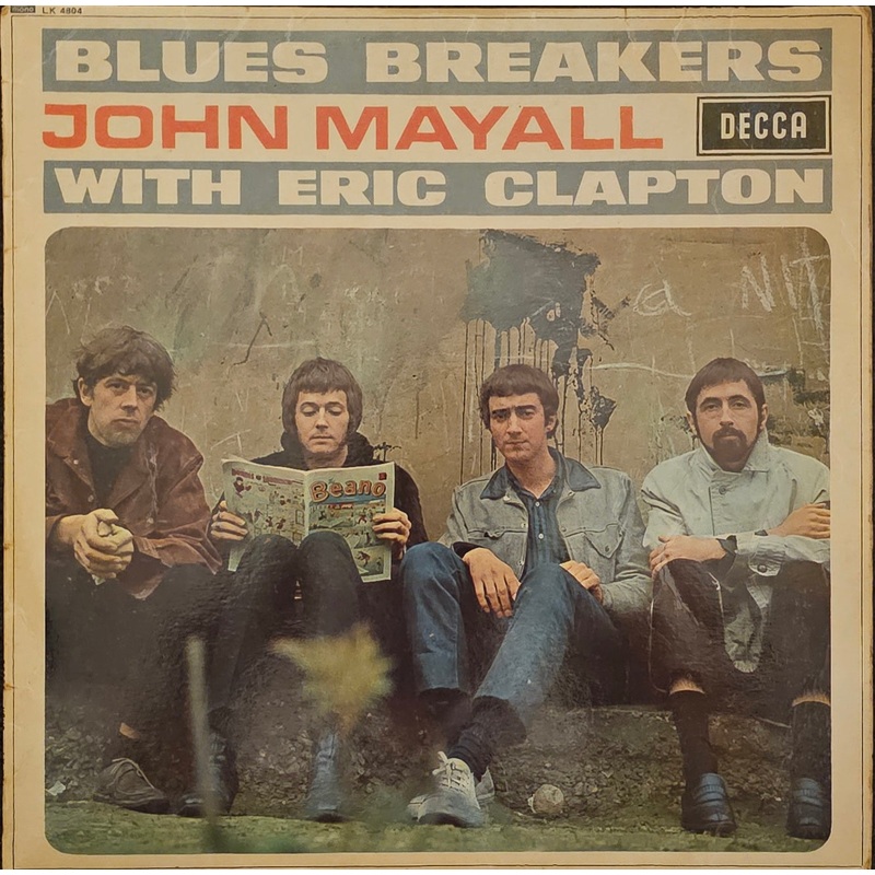 John Mayall With Eric Clapton – Blues Breakers Lp (First Press Mono)