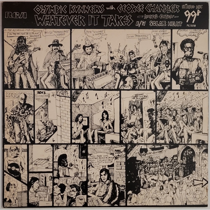 Olympic Runners With Gene Chandler – Whatever It Takes 12 Single