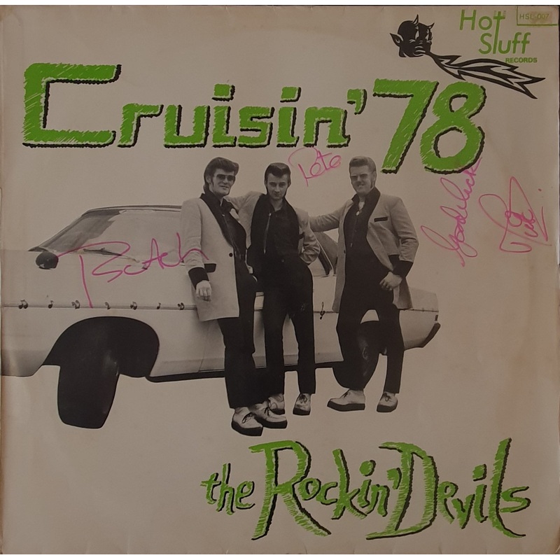 The Rockin’ Devils – Cruisin’ 78 Lp (Signed)