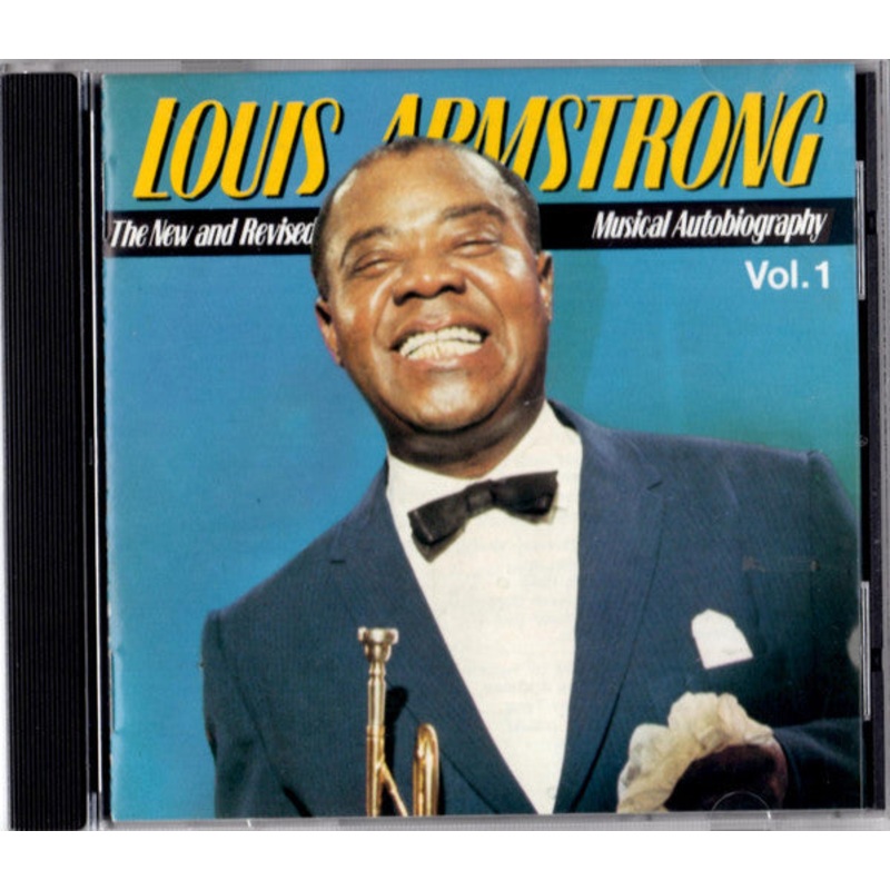 USED CD – Louis Armstrong  The New and Revised – Satchmo: A Musical Autobiography Volume 1