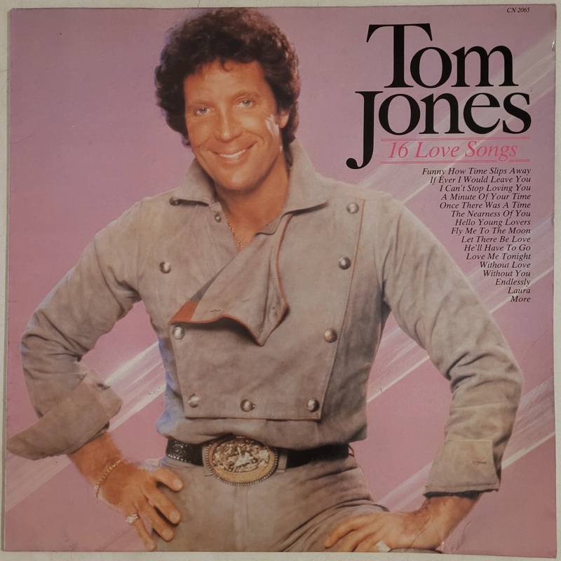Tom Jones – 16 Love Songs Lp
