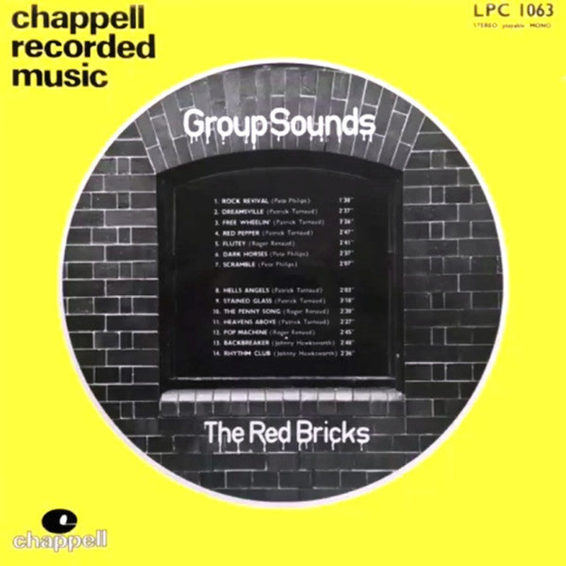 The Red Bricks – Group Sounds – LP – Very Good Plus (VG+)