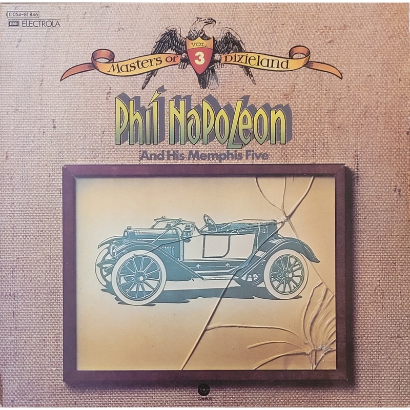Phil Napoleon And His Memphis Five  Masters Of Dixieland Vol. 3 Lp