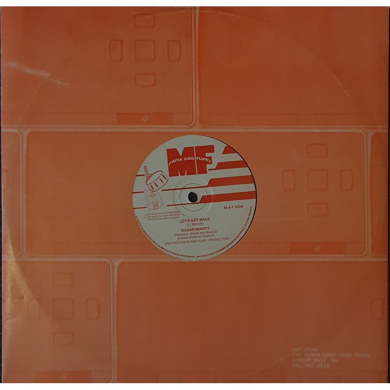 Sugar Minott – Let’s Get Back/ We Can Make It 12 Single