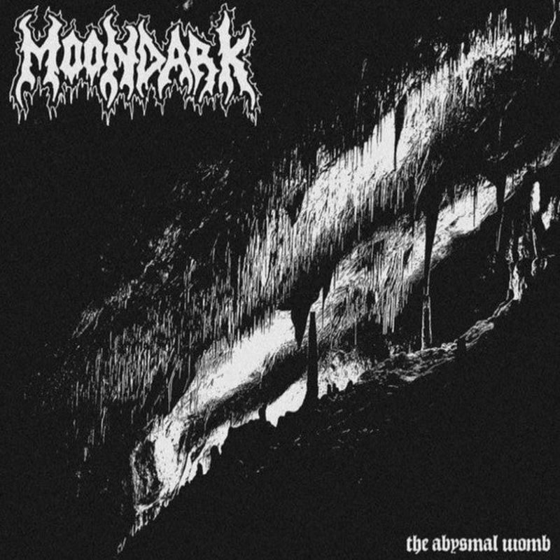 MOONDARK – The Abysmal Womb LP (Clear/White Black Splatter Vinyl)