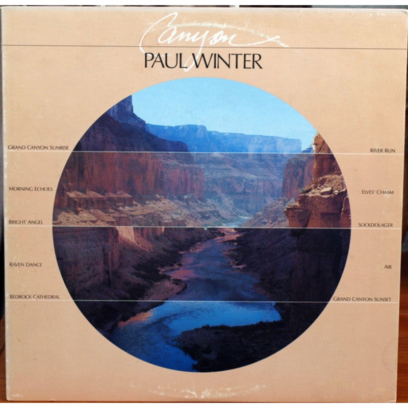 Paul Winter  – Canyon – LP, Album – Near Mint (NM or M-)