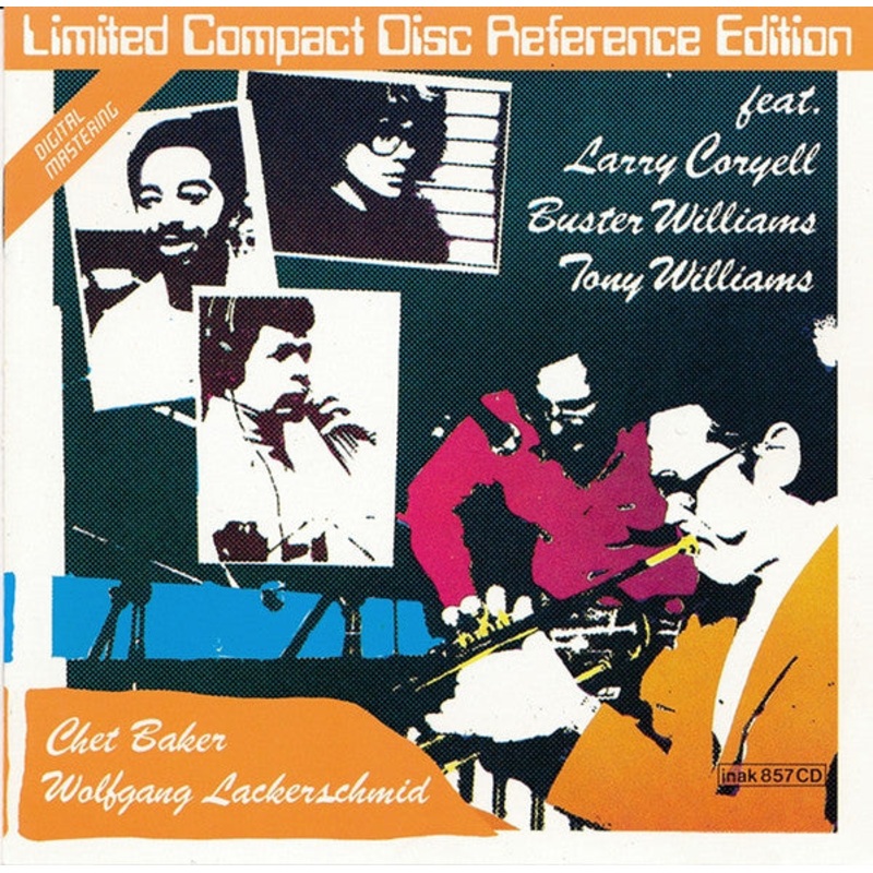 USED CD – Chet Baker / Wolfgang Lackerschmid  Chet Baker / Wolfgang Lackerschmid