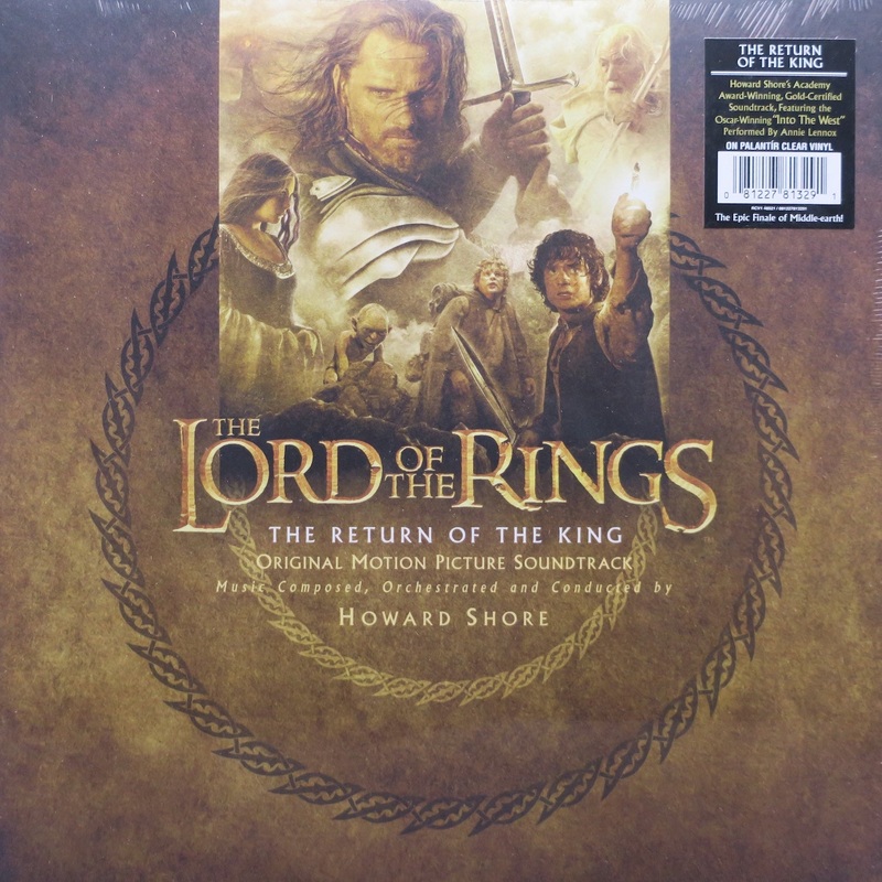 ‘LORD OF THE RINGS: RETURN OF THE KING’ Soundtrack CLEAR Vinyl LP