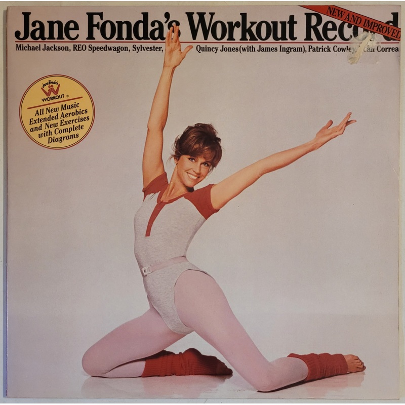 Jane Fonda  Jane Fonda’s Workout Record New And Improved Lp