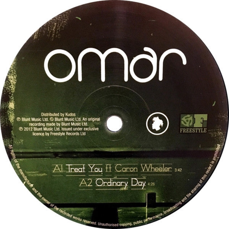 Omar – Treat You – 12, EP – Very Good Plus (VG+)