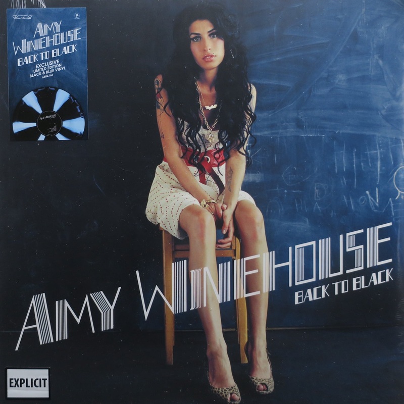 AMY WINEHOUSE ‘Back To Black’ BLUE/BLACK Vinyl LP