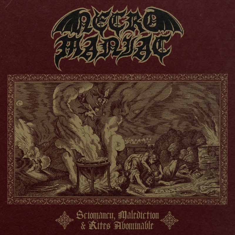 NECROMANIAC – Sciomancy, Malediction & Rites Abominable CD