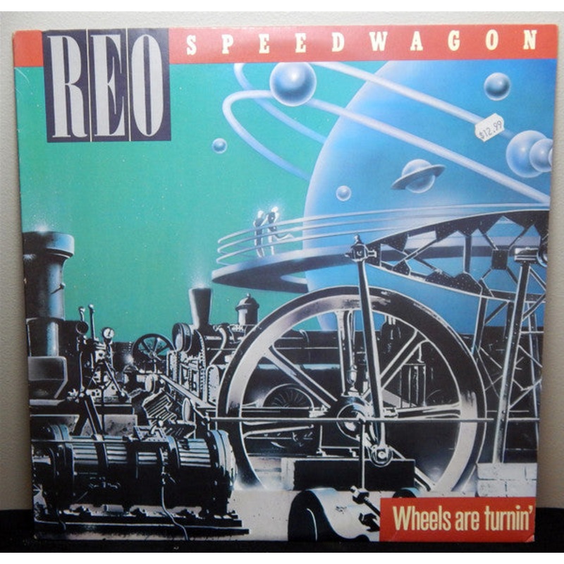 REO Speedwagon – Wheels Are Turnin’ – LP, Album – Near Mint (NM or M-)