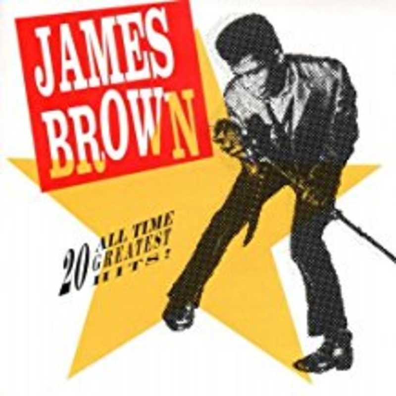 2LP – James Brown – 20 All Time Greatest Hits !