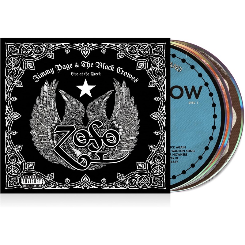 3CD – Jimmy Page & The Black Crowes – Live at the Greek