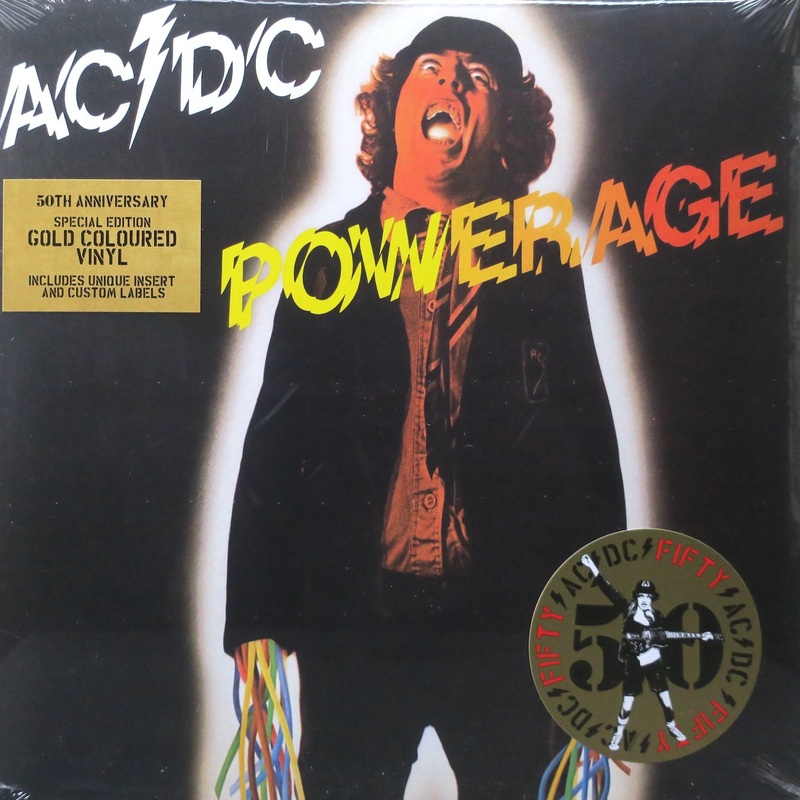 AC/DC ‘Powerage’ Anniversary GOLD Vinyl LP