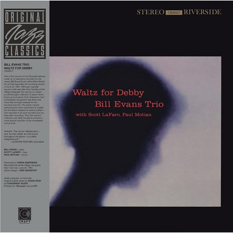 Bill Evans Trio  Waltz For Debby (Craft Reissue)
