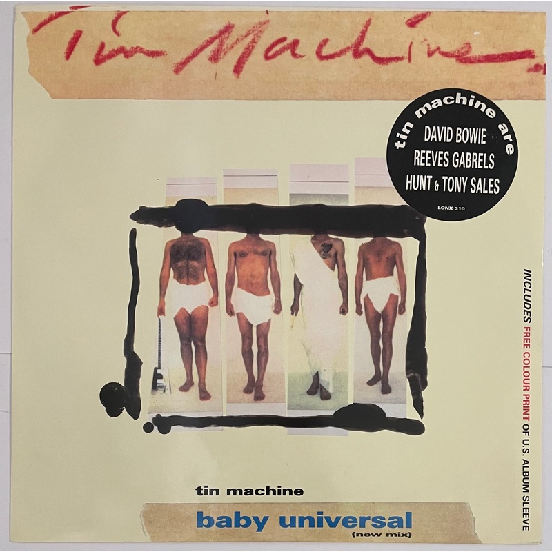 Tin Machine – Baby Universal (New Mix) 12 Single (Includes Bonus Print)