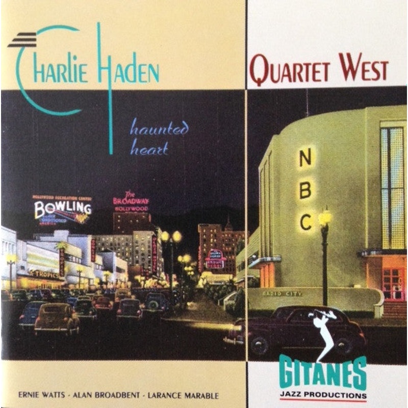 USED CD – Charlie Haden – Quartet West  Haunted Heart