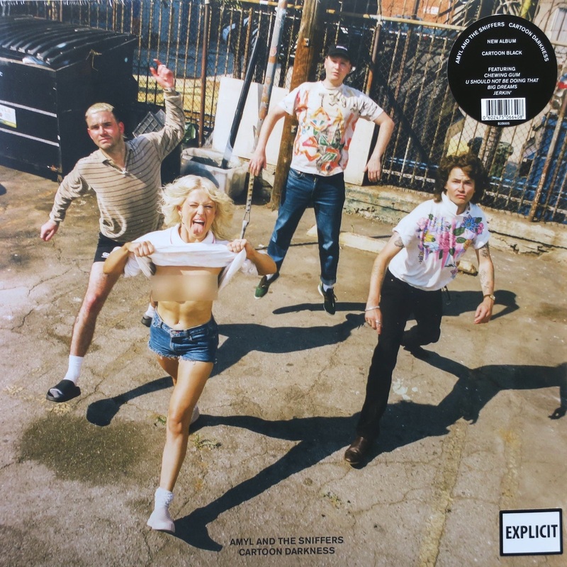 AMYL AND THE SNIFFERS ‘Cartoon Darkness’ BLACK Vinyl LP