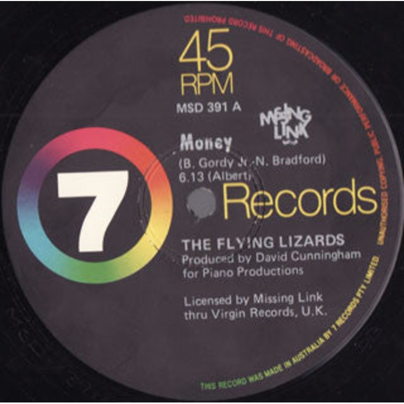 The Flying Lizards – Money – 12 – Very Good Plus (VG+)