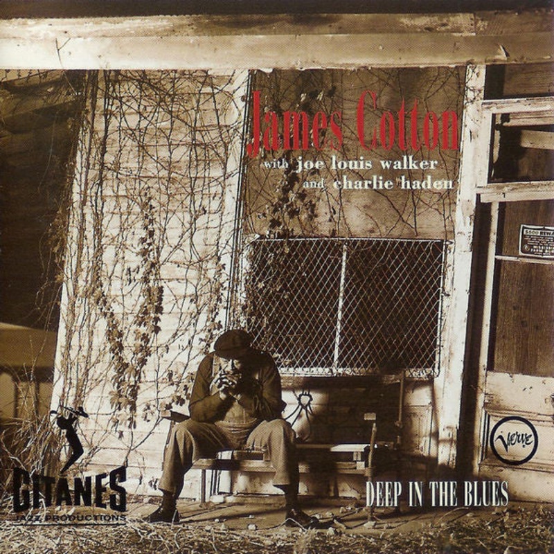 USED CD – James Cotton With Joe Louis Walker And Charlie Haden  Deep In The Blues