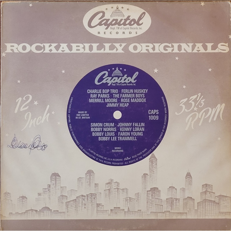 Various – Capitol Rockabilly Originals Lp