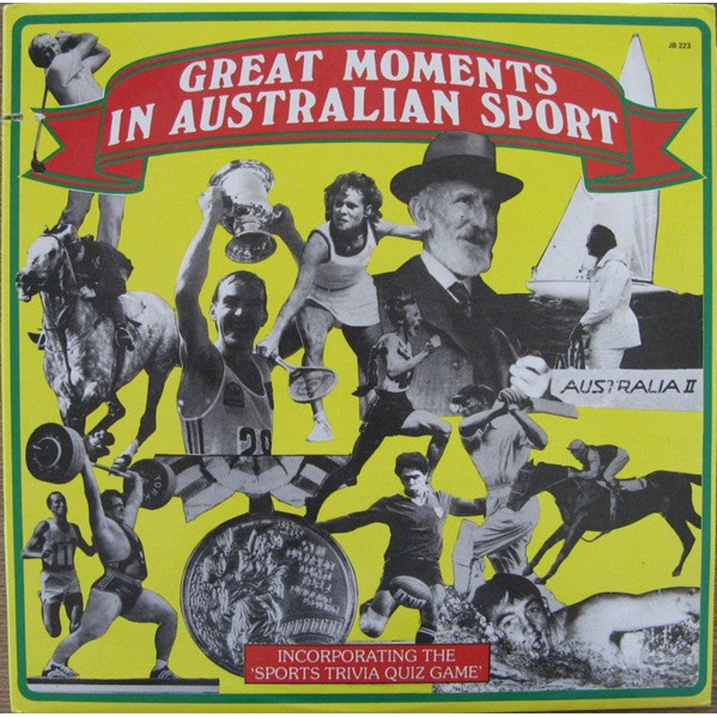 Various – Great Moments In Australian Sport – 2xLP, Album, Gat – Near Mint (NM or M-)