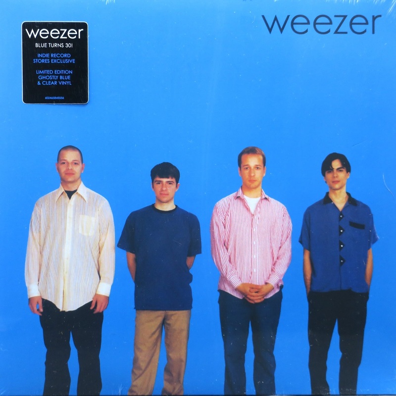 WEEZER s/t (blue album) 30th Anniversary GHOSTLY BLUE/CLEAR Vinyl LP