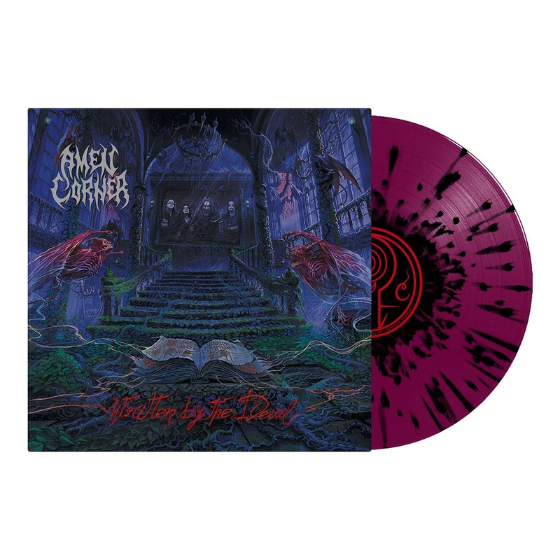 AMEN CORNER – Written By The Devil LP (Transparent Purple/Black Splatter Vinyl)