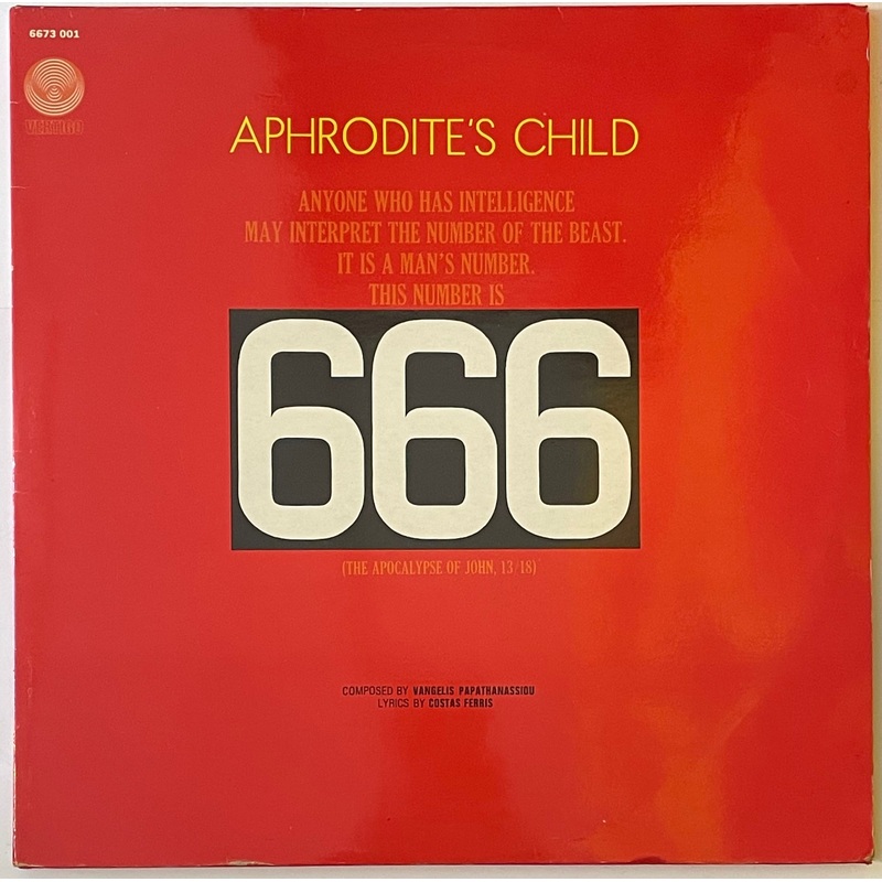Aphrodite’s Child – 666 Lp (French Press)