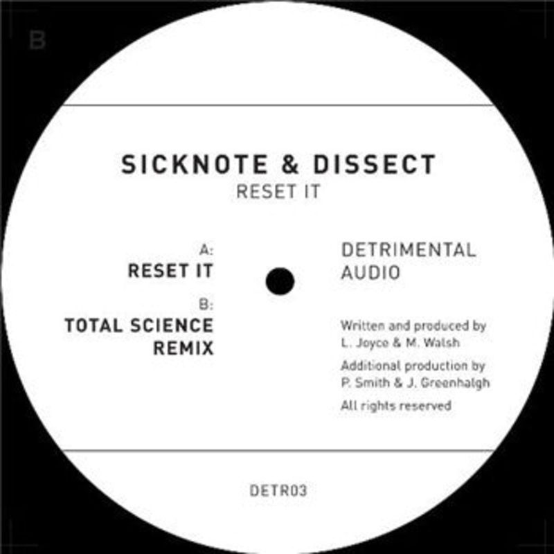 Sicknote  – Reset It – 12 – Near Mint (NM or M-)