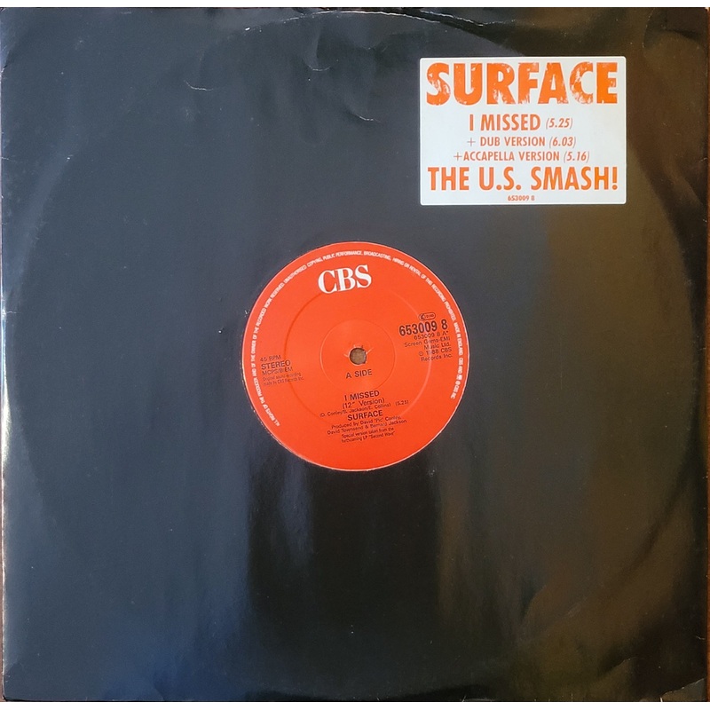 Surface – I Missed 12 Single
