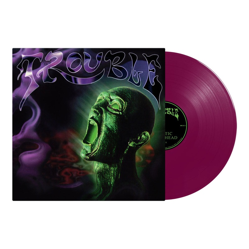 TROUBLE – Plastic Green Head LP (Transparent Purple Vinyl)