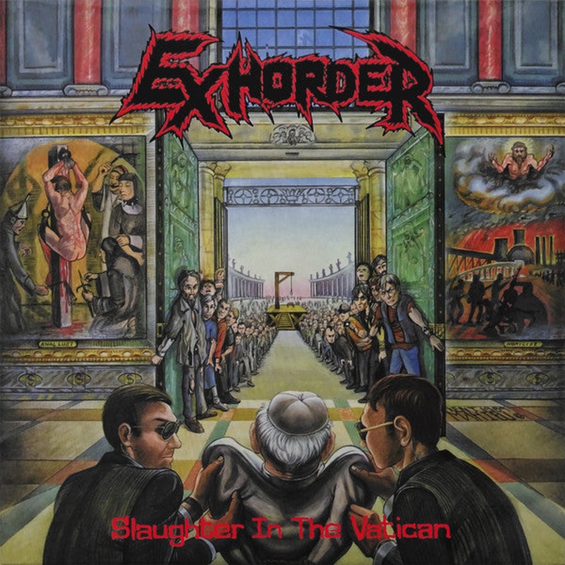 EXHORDER – Slaughter In The Vatican LP (Crystal Clear/Black Marble Vinyl) Thrash Classic