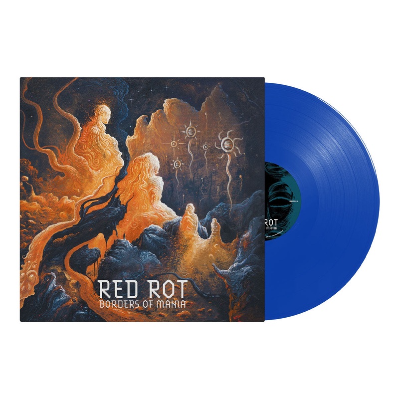 RED ROT – Borders of Mania LP (Transparent Blue Vinyl)