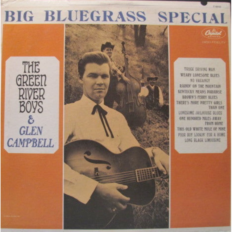 The Green River Boys & Glen Campbell – Big Bluegrass Special – LP, Album, Mono, Scr – Very Good (VG)