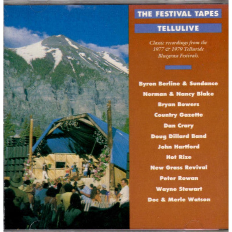 USED CD – Various  The Festival Tapes / Tellulive