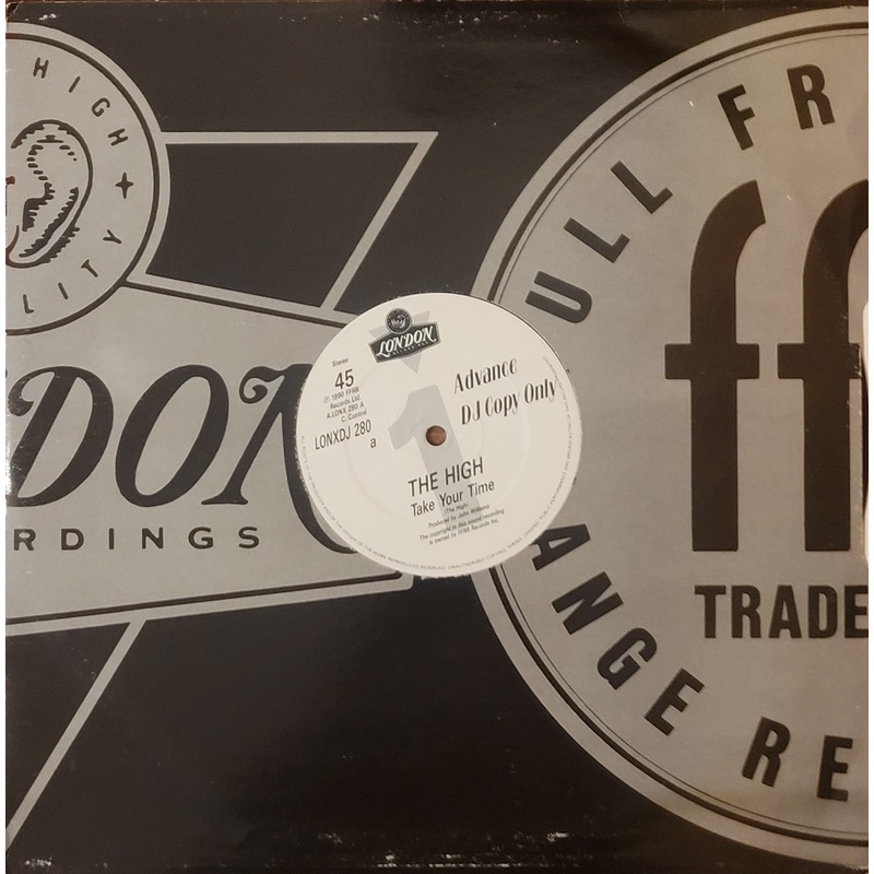 The High – Take Your Time 12 Single (Promo)