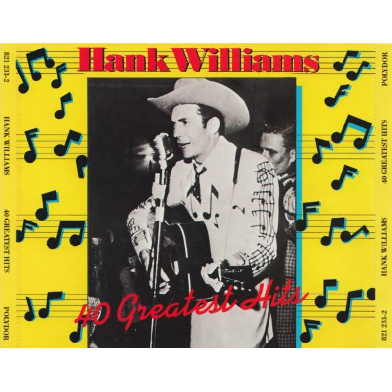 USED 2CD – Hank Williams  40 Greatest Hits