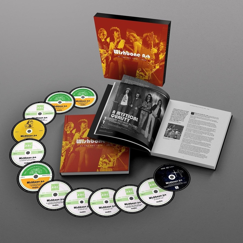 11CD/DVD – Wishbone Ash – At The BBC 1970-1988